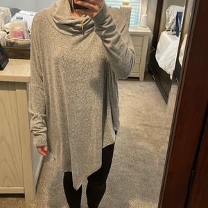 Asymmetrical sweater